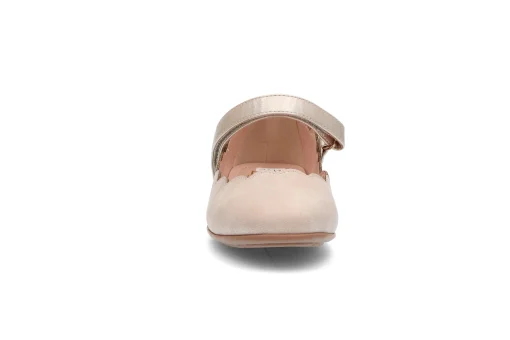 Ballerina med myke gummisåler