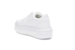 Helhvit retro sneakers