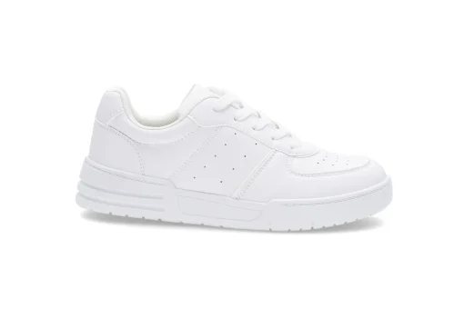 Helhvit sneaker