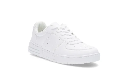 Helhvit sneaker