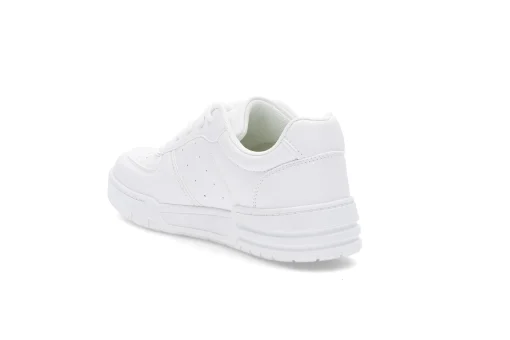 Helhvit sneaker