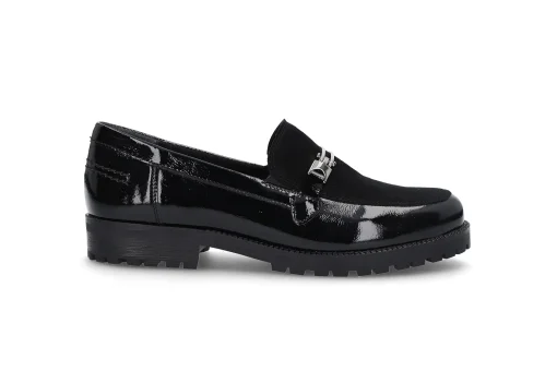 Loafers i skinn