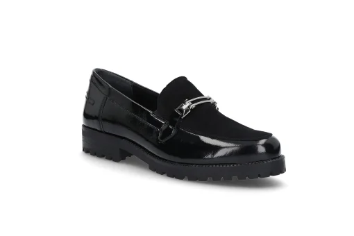 Loafers i skinn