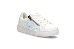 Sneaker med glitterdetaljer