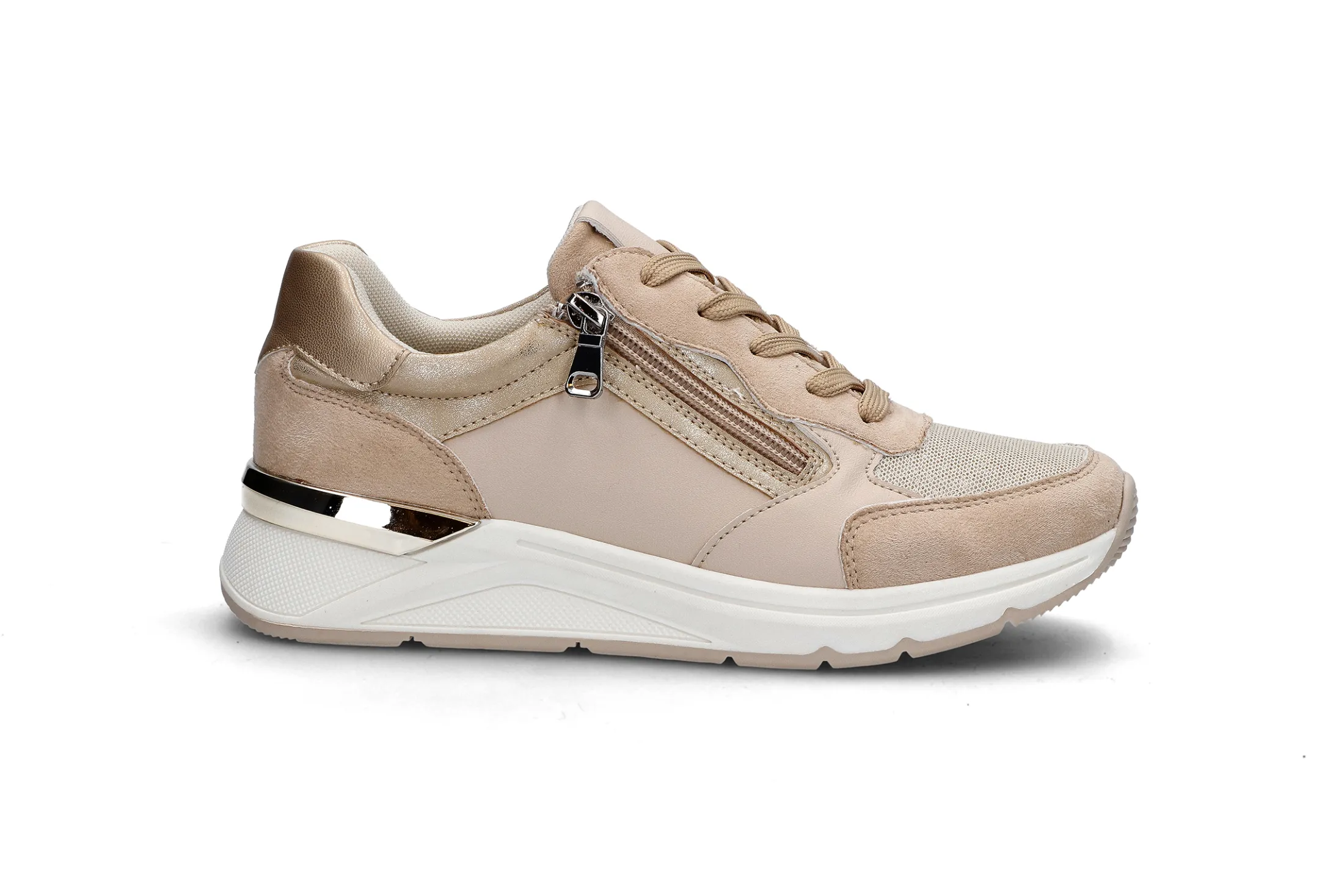 Sneakers med glitter detaljer