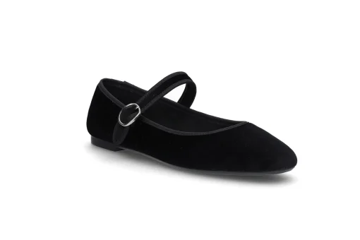 Velour ballerina